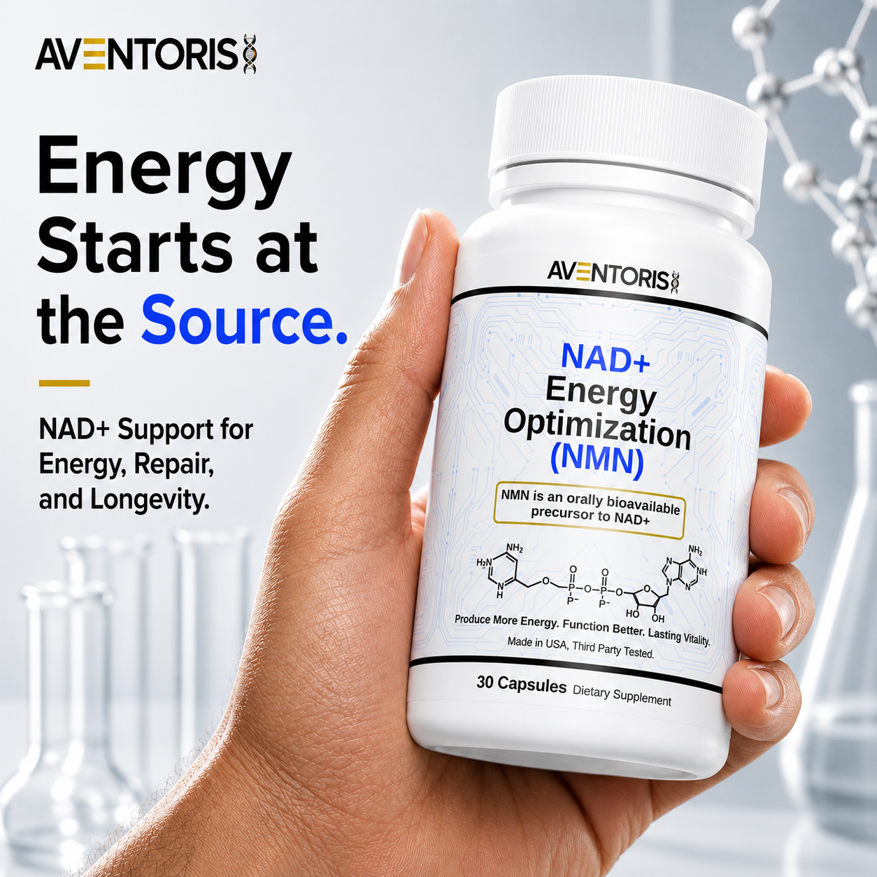 NAD+ Energy Optimization (NMN)